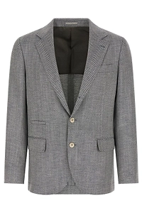 Brunello Cucinelli Single Breasted Tailored Blazer