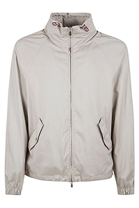 Brunello Cucinelli Zip-Up Hooded Jacket