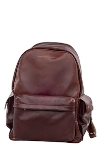 Brunello Cucinelli Zip-Up Travel Backpack