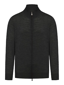 Brunello Cucinelli Zipped High-Neck Cardigan