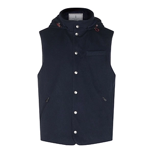 Sleeveless Hooded Gilet