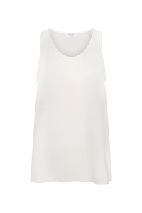 Brunello Cucinelli Sleeveless Scoop Neck Top