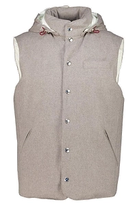 Brunello Cucinelli Sleeveless Hooded Gilet
