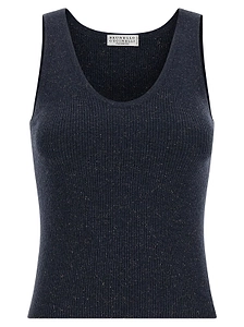 Brunello Cucinelli Sleeveless Tank Top