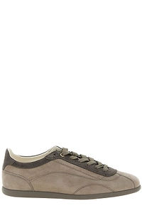 Brunello Cucinelli Slim Lace-Up Sneakers