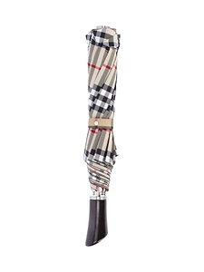Burberry Checked Folding Umbrella