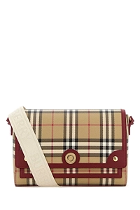Checked Note Crossbody Bag