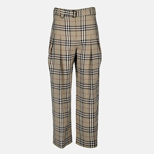 Burberry Checked Tailored Pants