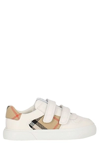 Burberry Kids Round-Toe Sneakers