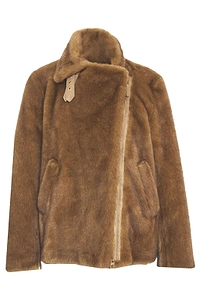 Asymmetric Zipped Coat