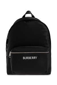 Burberry Logo Printed Zip-Around Backpack