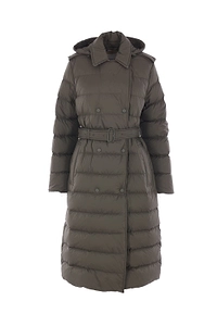 Burberry Long Hooded Puffer Coat