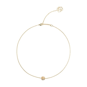 Burberry Ekd Sphere Embellished Solitaire Necklace