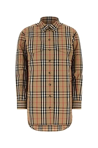 Burberry Long Sleeved Checked Shirt