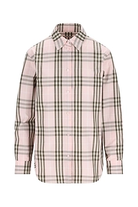 Burberry Long Sleeved Checked Shirt