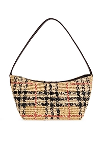 Burberry Margate Woven Shoulder Bag