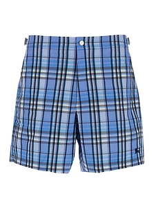 Burberry Check Seersucker Swim Shorts
