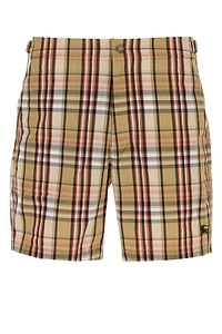 Burberry Check Seersucker Swim Shorts