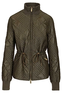 Burberry Micro Check-Stitch Wakerley Jacket