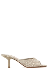Burberry Mews Checked Slip-On Mules
