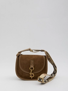 Burberry Mini B Clip Messenger Bag