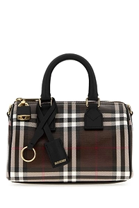 Burberry Mini Check Bowling Bag