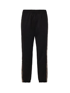 Burberry Check Trim Jogging Pants