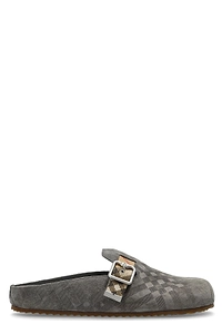 Burberry Check Urchin Clogs