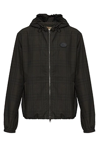 Burberry Check Newport Hooded Jacket