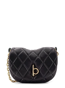 Rocking Horse Chain-Linked Quilted Crossbody Bag