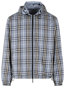Burberry Reversible Check Hooded Jacket