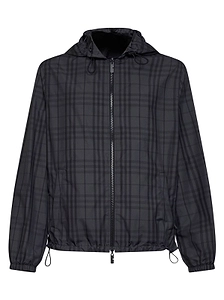 Burberry Reversible Check Newport Hooded Jacket