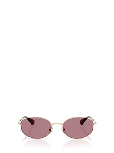 Burberry Eyewear Round Frame Sunglasses