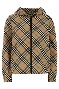 Burberry Salcombe Check Hooded Jacket