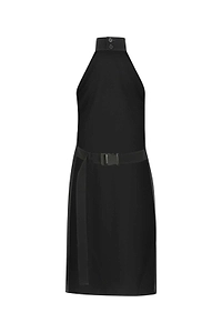 Burberry Sleeveless Mini Bib Dress