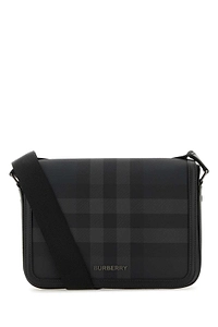 Burberry Small Alfred Checked Messenger Bag