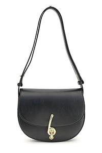 Burberry Small Bridle Foldover-Top Crossbody Bag