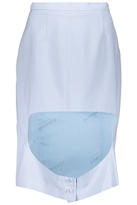 Burberry Front Cut-Out Pencil Skirt