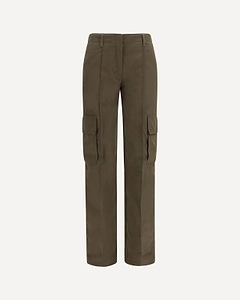 Gabardine Cargo Pants