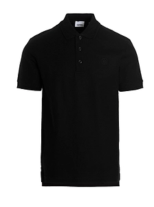 Burberry Logo Embroidered Short-Sleeved Polo Shirt