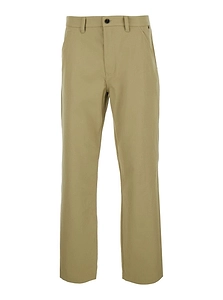 Burberry Logo Detailed Straight-Leg Pants