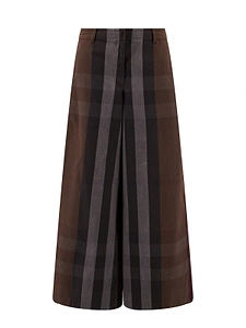 Burberry High Waist Wide Leg Trousers