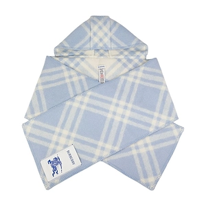 Tbar Check Hooded Scarf