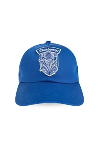 Burberry Thistle Shield Gabardine Baseball Cap