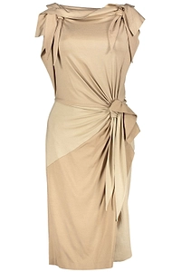 Burberry Tie Detailed Sleeveless Dress