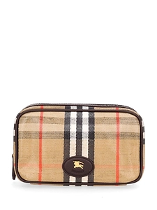 Highlands Check Make Up Bag