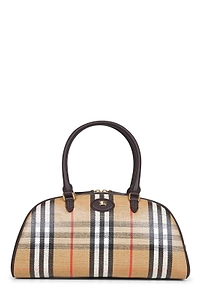 Highlands Checked Tote Bag
