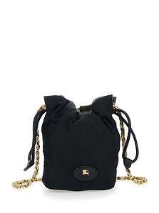 Burberry Horseshoe Chain Pouch Bag
