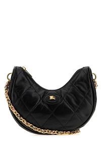 Horseshoe Quilted Chained Shoulder Bag