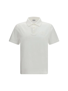 Burberry Ekd Embroidered Short Sleeved Polo Shirt